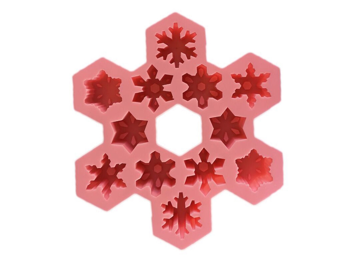 Eyf mold de Silicone para Bolo 12 Furos Diy de Massa de Açúcar Cupcake Pink Fda Lfgb