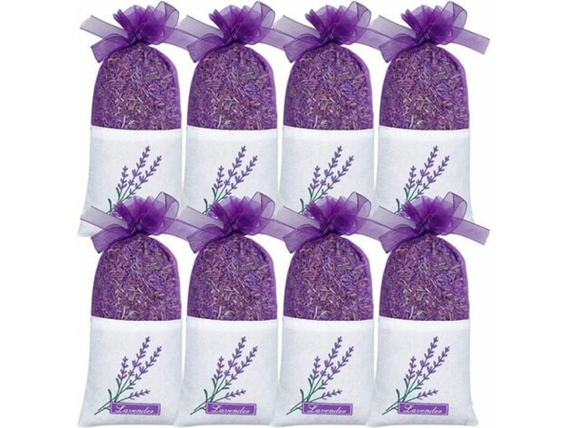 Sachets de lavanda seca 8 pack para armários, gavetas, carros NOVA LINE