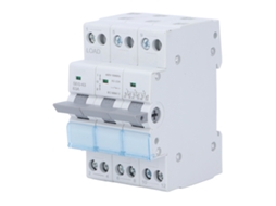 Interruptor Isolador Dc Painel Solar Pv 3p 63a 400v Disjuntor Din
