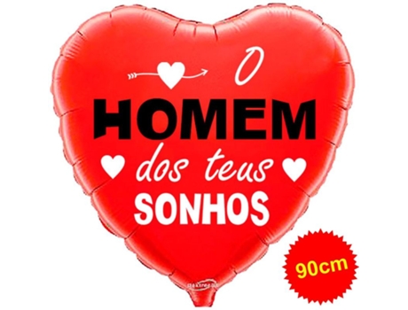 Balão de 90Cm Homem dos Teus Sonhos BALAOMAIS