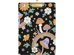 Prancheta Menu Com Design De Arco Iris Amazing Forest