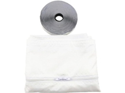 Kit Portátil De Vedação Janela Com Cordão Abertura Lateral Para Moldura Horizontal Ou Vertical, Capa De Poliéster