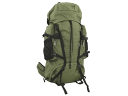 Mochila De Caminhada Verde Militar, Tamanho 80 L, Em Tecido Oxford, Para Transporte E Organização Prática Dos Artigos Indicados