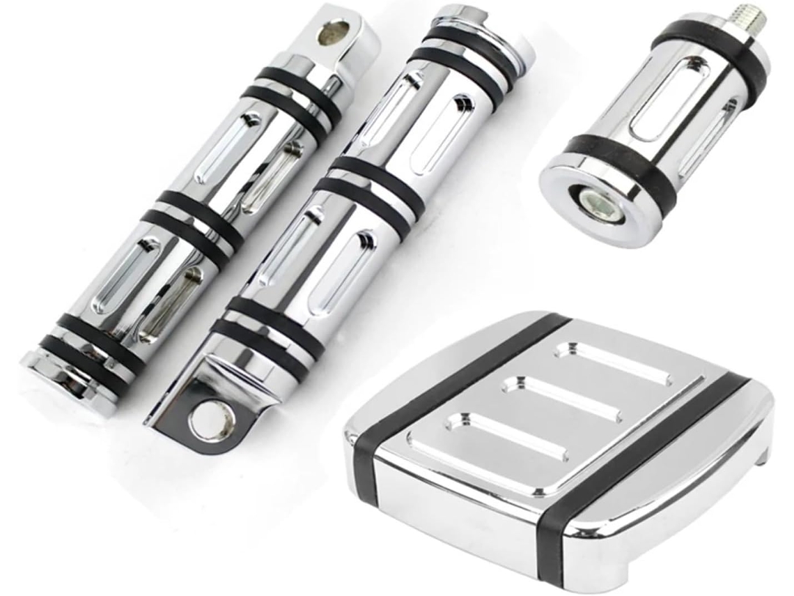 Pedaleiras do Piloto Adequadas para Motocicleta Harley Dyna Softail Breakout Adequado Alavancas Motocicletas