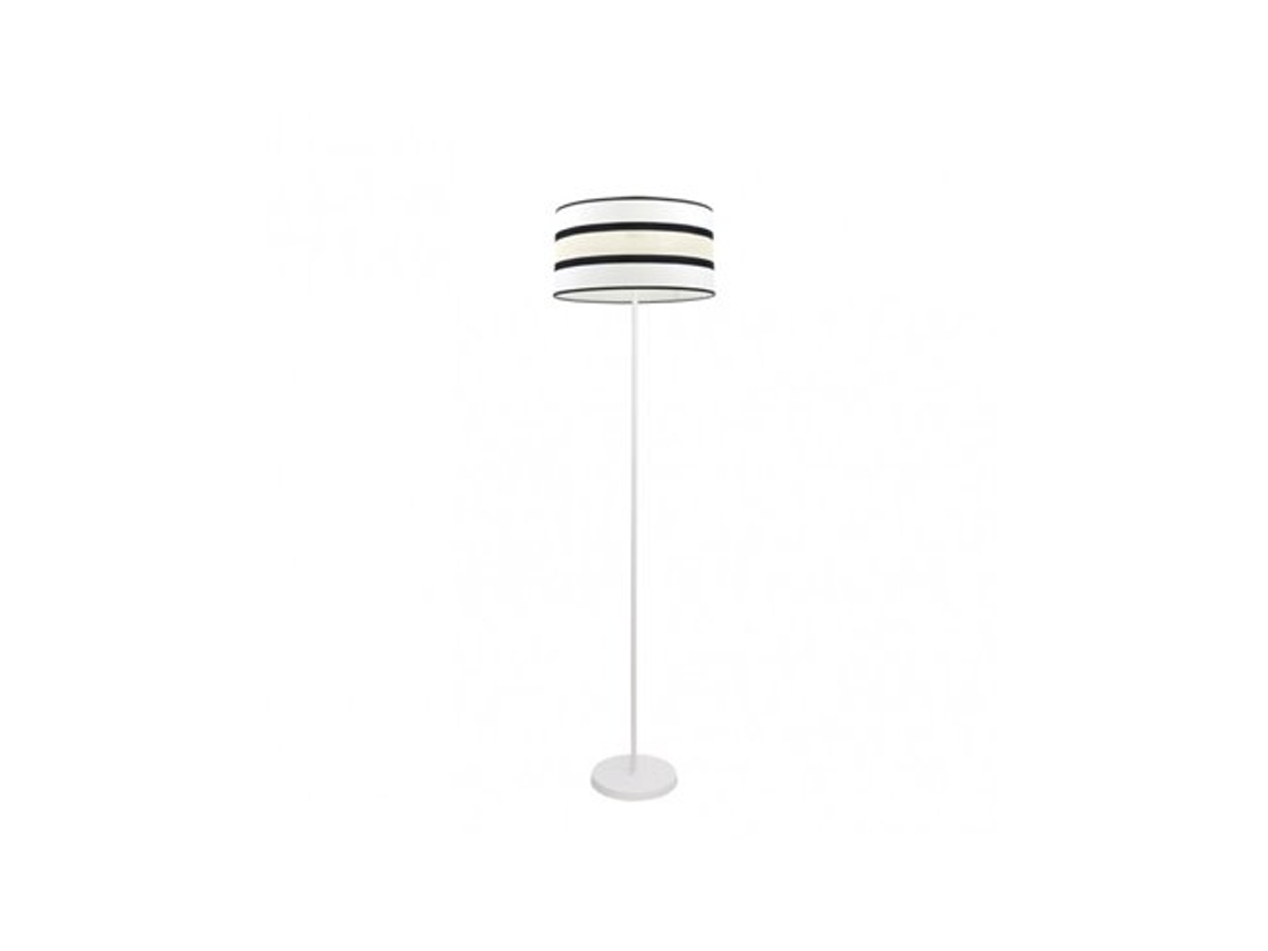 Karla Pé De Sala 1xe27 Branco/bege 149x40x40 Cm Fabrilamp