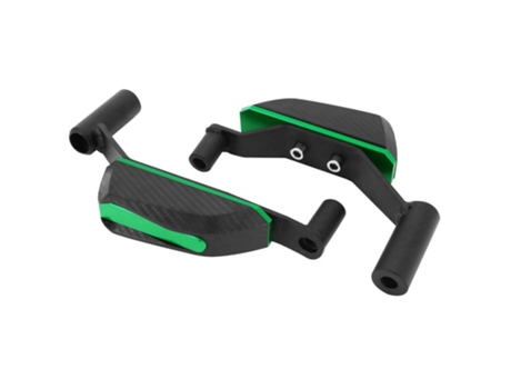 Par de Amortecedores de Proteção Do Motor em Alumínio AVOC Kawasaki 900 Z900 Cnc Anodise