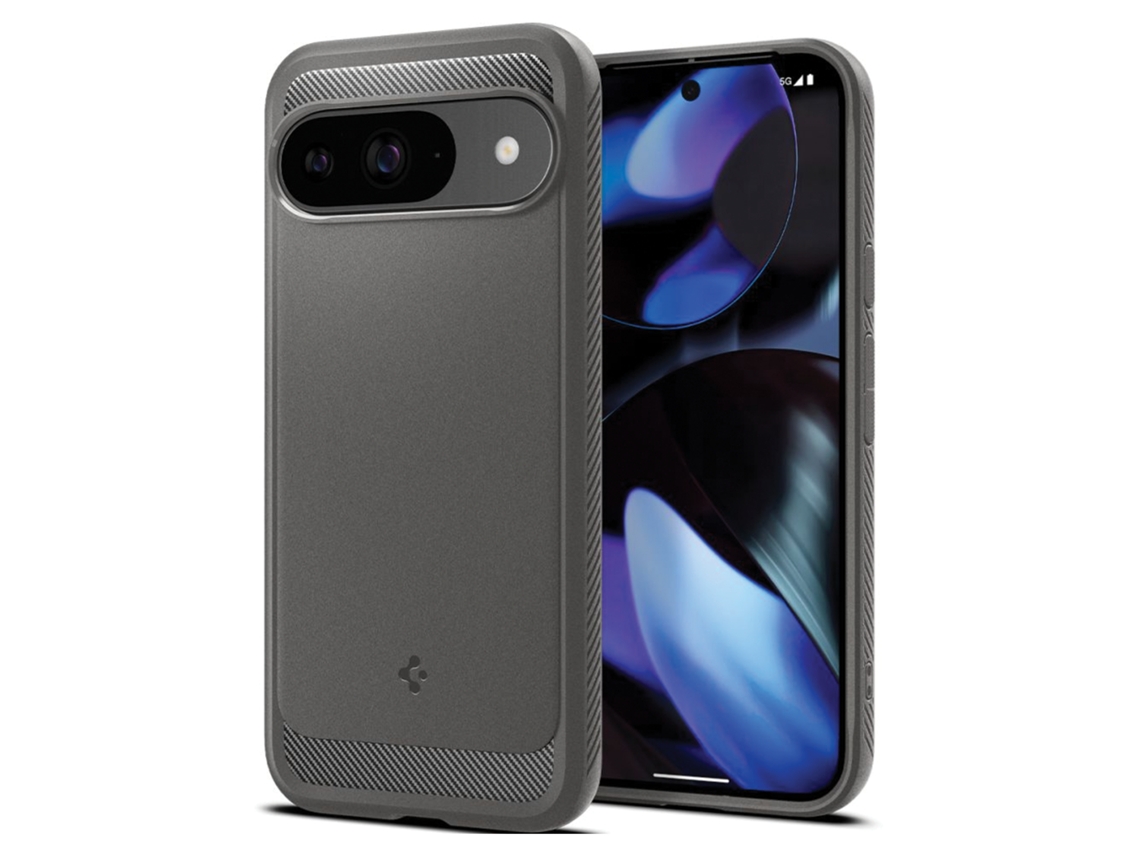 Capa Spigen Rugged Armor Para Google Pixel 9 9 Pro Materiais De Alta Qualidade