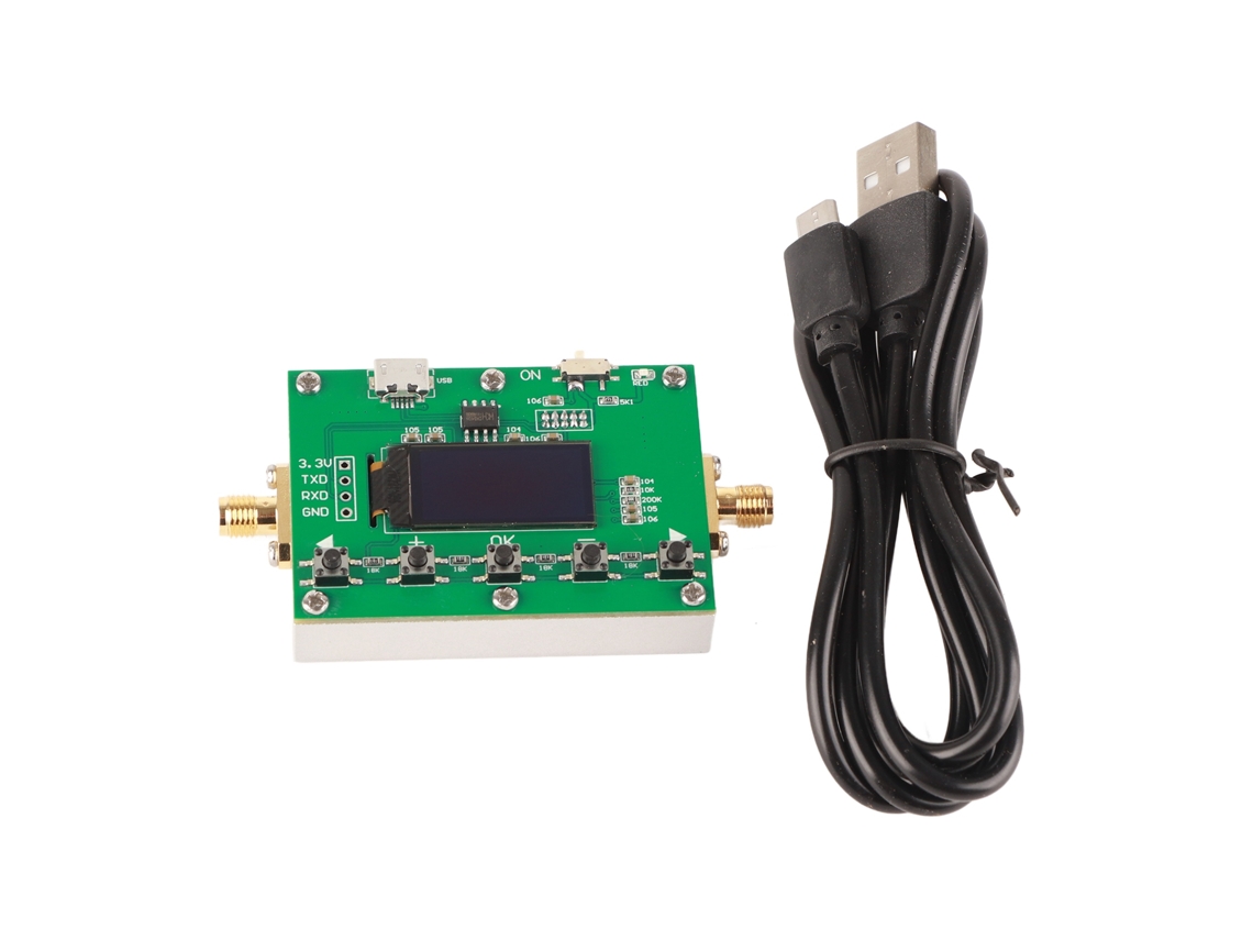 Yuru módulo de Atenuador Digital Programável 0 31,75db 6ghz Placa Pcb Componente Eletrônico Sma