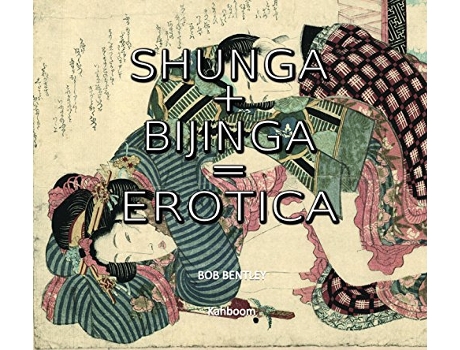 Livro Shunga Bijinga Erotica de Bob Bentley (Inglês)
