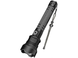 Lanterna Led, Xhp70 Ultra Poderosa Ajustável Com Zoom À Prova Dágua, Lanterna Recarregável Usb, Contém 218650 Rec De Alta Capaci Aquaforge
