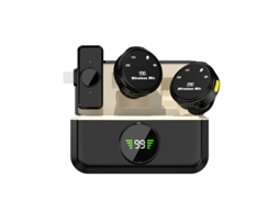 Kit de Microfone de Lapela Sem Fio Compatível com Ios MDUG