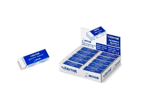 ARTIGLIO 5010 Borracha Plástica Branca 20 Peças