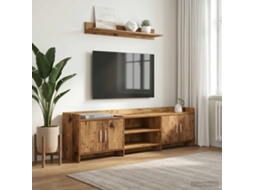 Vidaxl Gabinete Para Tv 168 X 33 X 47 Cm Madeira Antiga