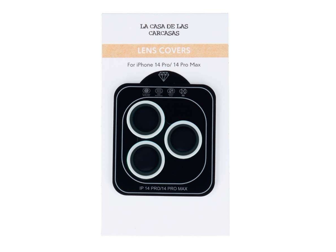 Protetor de Lente Fluorescente Branco para iPhone 13 Pro Max LA CASA DE LAS CARCASAS