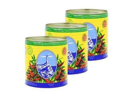 Le Phare du Cap Bon - Lote 3x Harissa 4/4 - Caixa 855g
