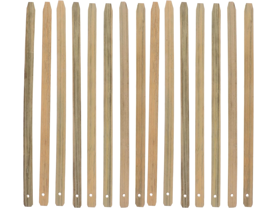 15 Peças De Bambu Para Armação De Leque, Artesanato Fácil De Fazer.