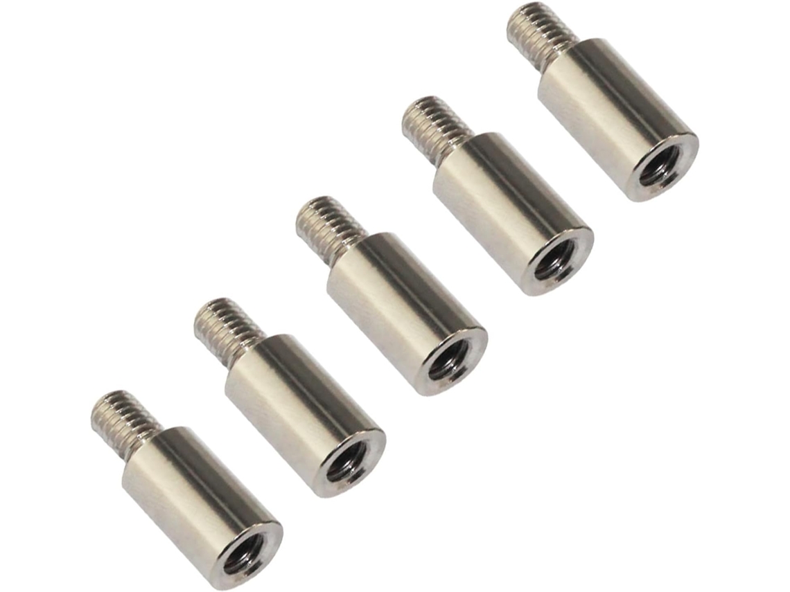 Abaodam Rallonges De Poteaux Argenté Acessórios De 1 - 5 Cm Lote De 5 Util Pratique Para Acrescentar Páginas