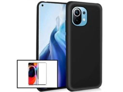 Kit Capa + Película Xiaomi Mi 11 Lite PHONECARE Preto