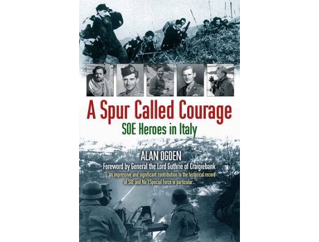 Livro a spur called courage de ogden, alan (inglês)