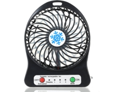 Ventoinha de Chão ANSELF H21634-1 Preto (3 velocidades)