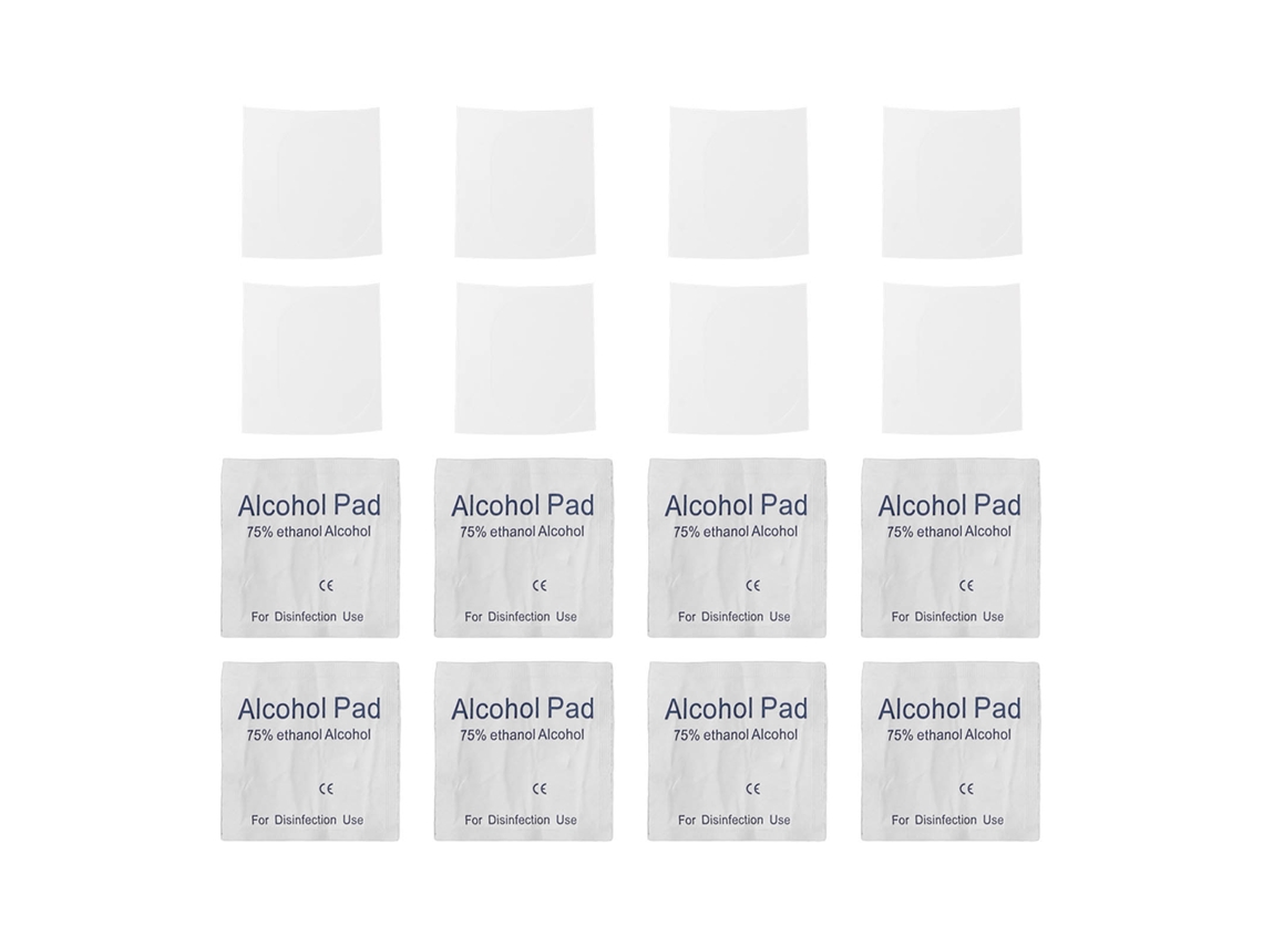 Kit Mali de Parches para Pneu de Bicicleta, Resistente, 8pcs, Tpu