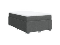 Box Spring Bed, Box Spring Beds Vidaxl Cinzeto Tecido (120 X 200 Cm)