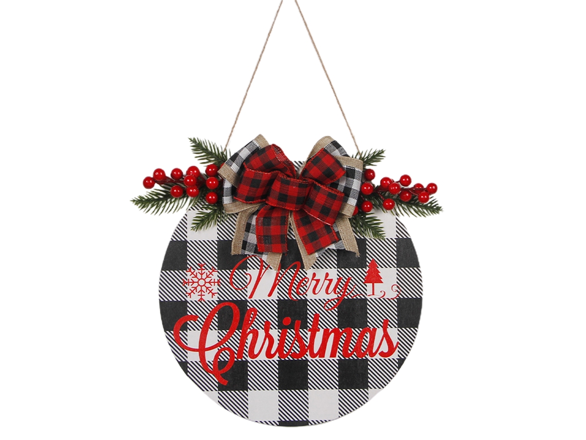 Laxiscreed Placa De Madeira Natal Para Decoração Festiva E Ambiente Aconchegante