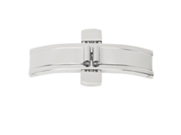 Fecho de Relógio Substituição Aço Inoxidável Botão Push Deployment Clasp 6mm