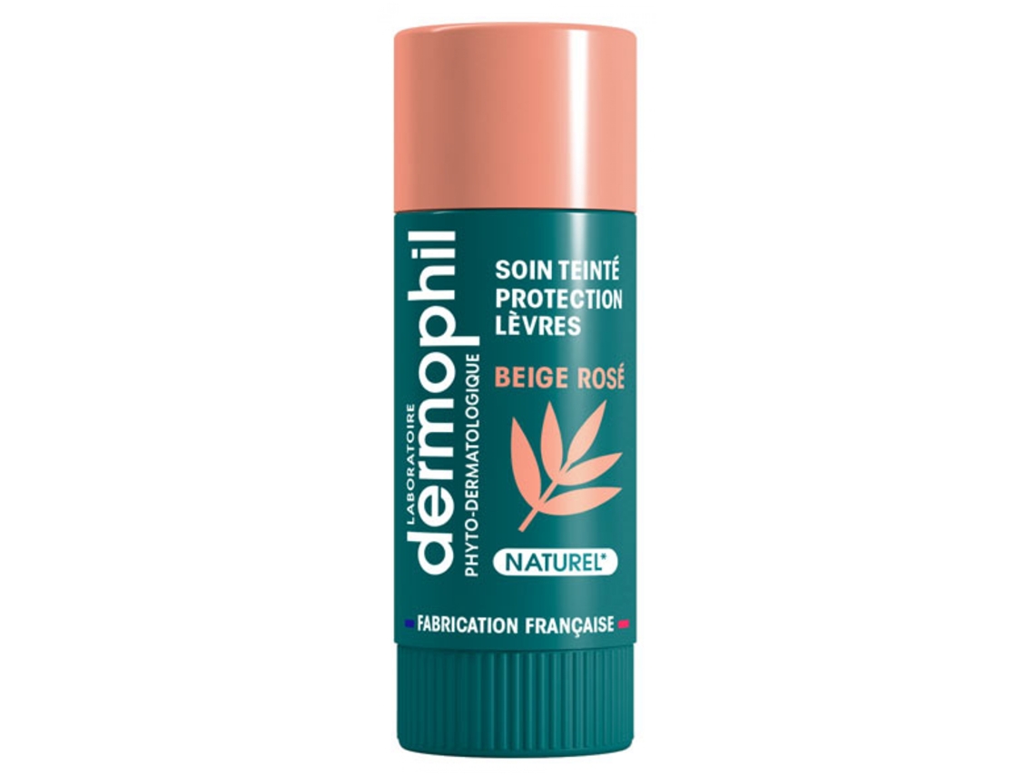 Proteção labial Tinted Care 4 gTint: Bege Rosa DERMOPHIL INDIEN