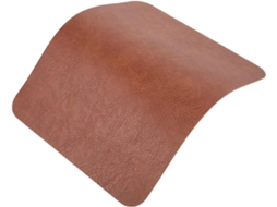 Mousepad Vintage Marrom Em Couro Sintético Com Base Antiderrapante Para Uso Em Escritório, Laptop E Dispositivos Portáteis Gokoco