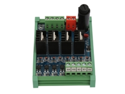 Placa De Potência De Saída Transistores Amplificador Dc Plc De 4 Canais