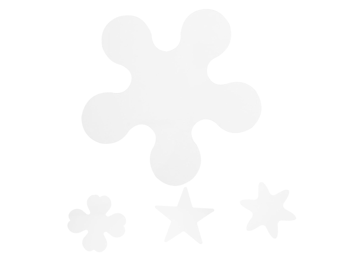 Conjunto De 4 Moldes De Acrílico Para Patchwork E Costura, Padrões Transparentes Para Cortar E Costurar