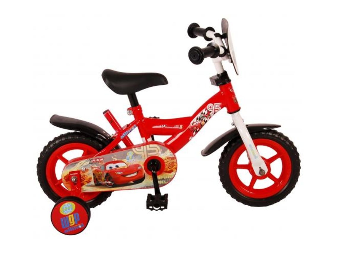 Bicicleta Infantil DISNEY CARS 10 Polegadas Worten.pt