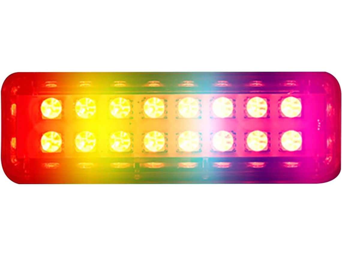Luz Estroboscópica Solar, Acendimento Automático, 7 Cores, Segura E Estável