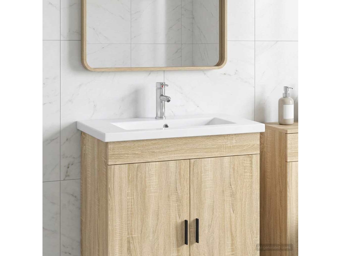 Vidaxl Cubículo De Banheiro Cromo 81 X 40 X 17,5 Cm Metal