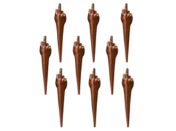 Primerox 9pcs Pinos de Cribbage Divertidos com Design de Dedo para Jogo de Tabuleiro Interativo
