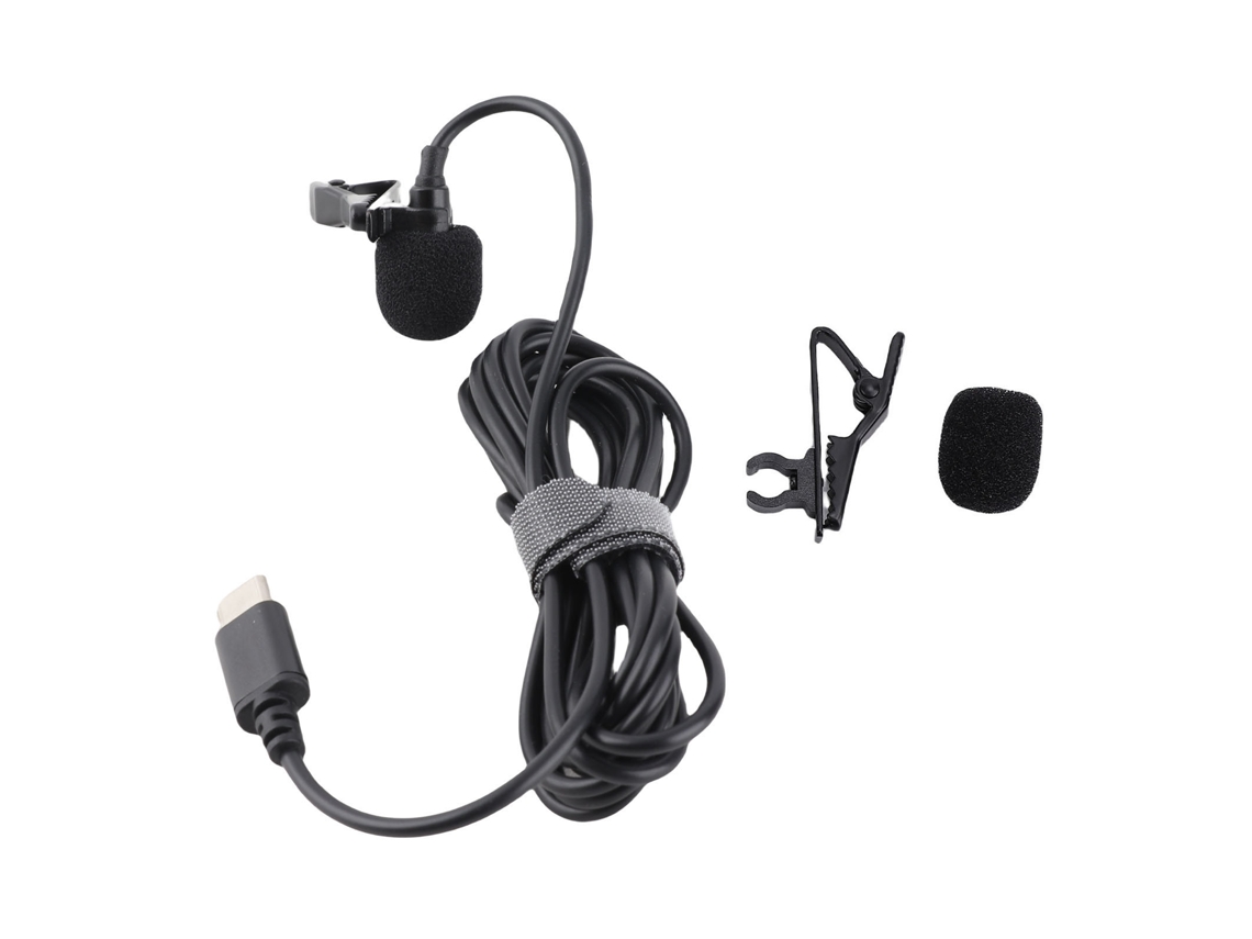 2026 micrófono Lavalier Usb C, Micrófono Lapel Cableado para Smartphone Y Entrevistas