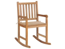 Rocking Chair, Rocking Chairs Vidaxl Marrom Madeira (n/a)