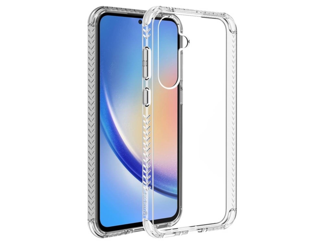 Capa Protetora Reinforced para Samsung Galaxy A35 5G MUVIT Plástico Transparente