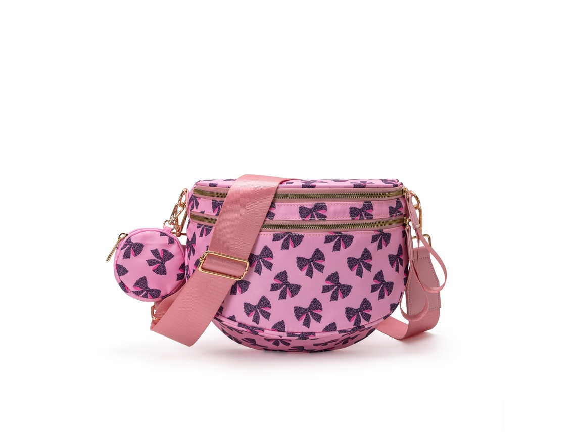 Bolsa de Ombro/transversal Impermeável padrão de Laço 1 YUNZII