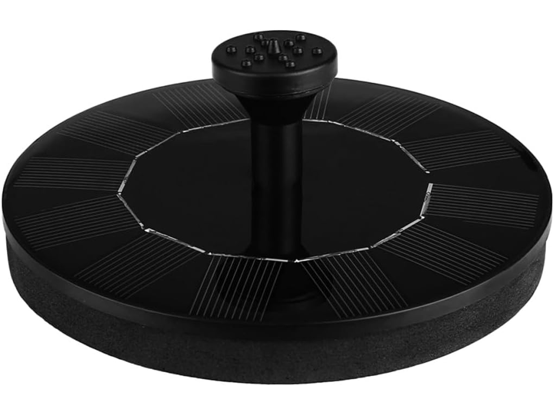 Fonte Flutuante de Jardim Inoomp com Energia Solar, Bomba de Silício Monocristalino e Circulação Automática de Água CHABERLU