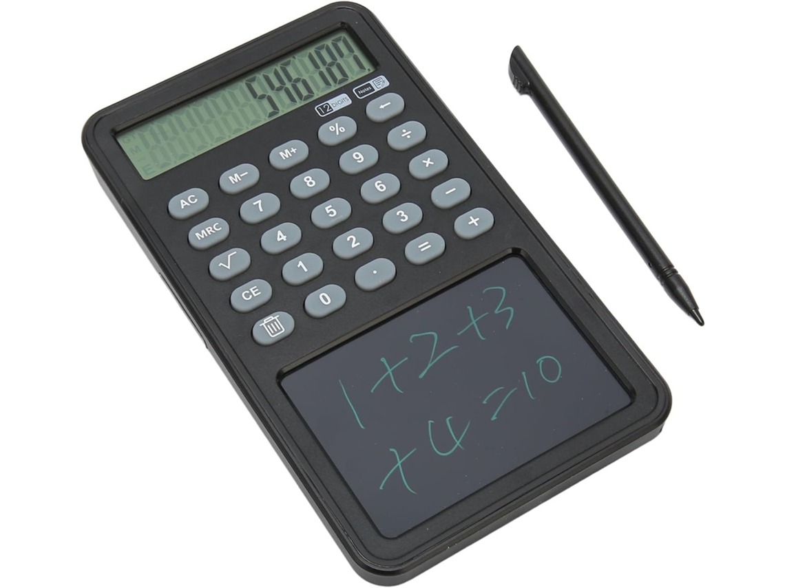 Calculadora Com Visor Lcd, Calculadora Científica Multifuncional, Portátil E Ecológica Com Botão De Gokoco