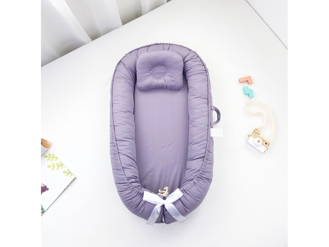 Ninho De Bebé Eifson- Com Almofada Moldadora De Cabeça 85*50*12cm - Roxo