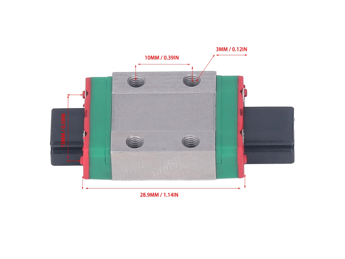 Atuador De Movimento Linear Com Correia Cnc (movimento Linear, Curso De 100mm)
