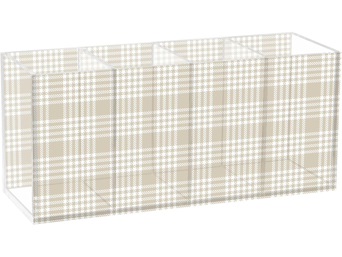 Porta lápis Acrílico Frodotgv para Sala de Aula, Escritório, Escola, Estudo, Organizador Canetas Transparente