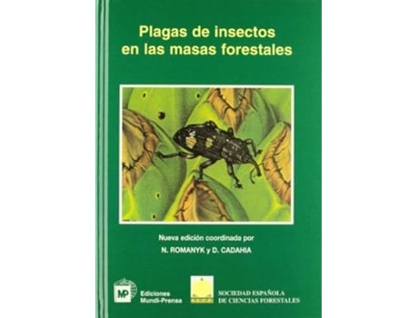 Livro Plagas De Insectos En Las Masas Forestales de Vários Autores