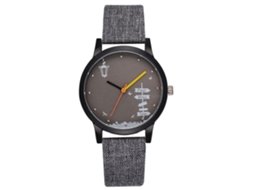 Reloj Hombre Gaiety Moda Dial Redondo Analógico De Cuarzo (gris)