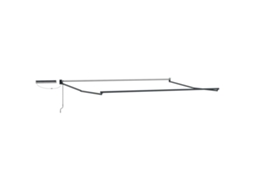 Conjunto 1 Toldo Externo Vidaxl Antracite Alumínio (4 × 3 M)