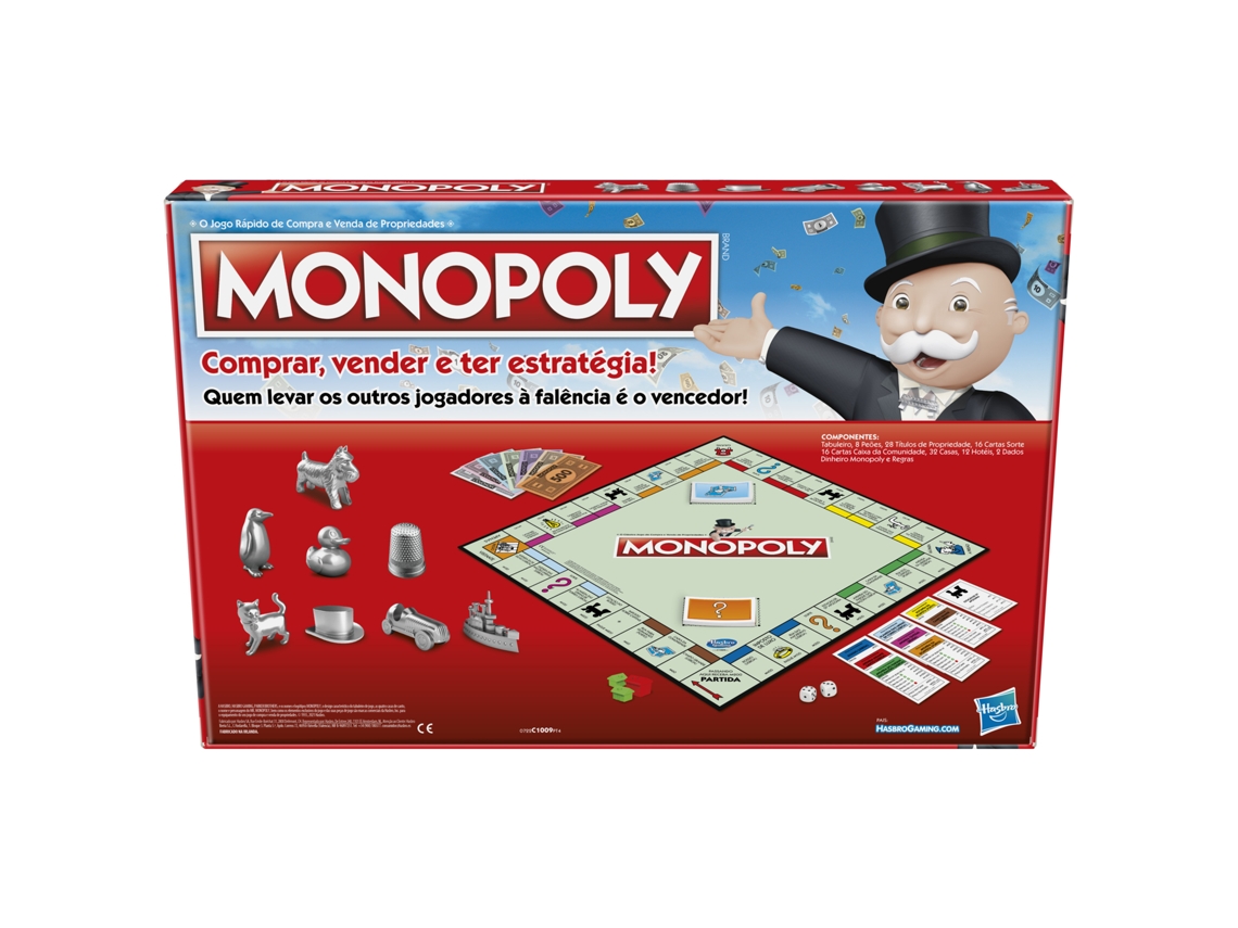 Jogo de Tabuleiro MONOPOLY City Ville (Idade Mínima: 8)