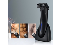 2026 afeitadora Eléctrica Recargável para Homens, Cortador de Cabelo Corporal Lavável com Base de Carregamento, Ferramenta de Grooming Usb